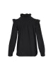 ROCKEASY Women Shirt in Black