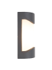 näve Außenwandleuchte "PRALINE" in anthrazit - (L)11 cm x (B)8.8 cm x (H)25 cm