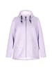Schmuddelwedda Damen Strickfleecejacke in Grauviolett Melange