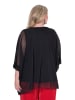 MIAMODA Bluse in schwarz