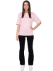 Reichstadt Reichstadt Regular Fit T-Shirt Damen Shoulder Drop 25RSW071 Pink 4XL