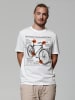 wat? Apparel T-Shirt Fahrrad Grundlagen in Off White