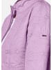 GOLDNER Jacke mit floraler Steppung in pastelllila