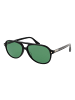 Web Männer Sonnenbrille Flieger Schwarz