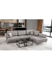 MF Design Lardo Recamiere Rechts in Stone -  (L) 191 x (B) 276 x (H) 90 cm