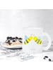 Mr. & Mrs. Panda Teetasse Biene Liebe ohne Spruch in Transparent