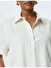 KOTON SHIRTS SS in Beige