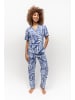 Cyberjammies Madeline Shell Pyjama Top in white