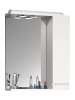 ebuy24 Spiegelschrank SiloraL Weiß 60 x 14 cm
