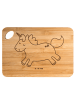 Mr. & Mrs. Panda Schneidebrett Einhorn Happy ohne Spruch in Braun