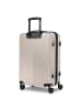 Redolz Essentials 18 4 Rollen Trolley 66 cm mit Dehnfalte in metallic-greige shiny