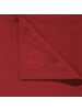 REDBEST Jacquard, Baumwollmischung Tischdecke Snowflake in rot