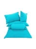 Traumschloss Exclusiv Edel-Jersey Kissenbezug in türkis