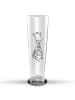 Mr. & Mrs. Panda Bierglas Giraffe Zufrieden ohne Spruch in Transparent