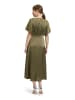 Vera Mont Cocktailkleid mit ausgestelltem Rock in Deep Avocado