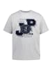 JP1880 Kurzarm T-Shirt in grau melange