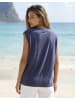 Beach Time Shirttop in indigo