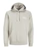 Jack & Jones Kapuzenpullover in Moonbeam