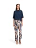 BETTY & CO Sweatshirt mit Rundhalsausschnitt in Dunkelblau