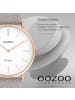 Oozoo Armbanduhr Oozoo Vintage Series grau groß (ca. 40mm)