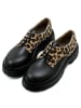 Dogo Brooklyn Halbschuhe - Black-Leo 36 in Schwarz
