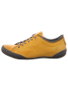 Andrea Conti Sportlicher Schnürschuh in gelb
