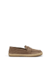 Marc O'Polo Pennyloafer-Espadrilles Model Jerry in dark taupe