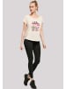 F4NT4STIC Long Cut T-Shirt Tis The Season Tree Cocoa in Whitesand