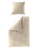 JACK Mako Satin Bettwäsche Einfarbig in Taupe