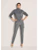 MADELEINE Cargo-Jerseyhose mit Kordelzug in bleigrau / melange