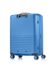 Pack Easy Jet 4 Rollen Trolley 64 cm mit Dehnfalte in marine