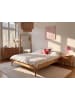 Beliani Doppelbett VEYRAC in Braun - (W) 128 x (H) 38 x (L) 211 cm