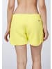 Chiemsee Sweat-Shorts in Gelb