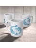 Mr. & Mrs. Panda Tasse Sternzeichen Fische ohne Spruch in Weiß