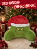 The Grinch The Grinch Kissen Rückenkissen Lesekissen mit Armlehnen Rückenstütze in grün