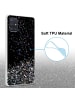 cadorabo Hülle für Samsung Galaxy A51 5G Glitter in Schwarz mit Glitter