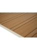 ebuy24 Gartentisch Noah Teak 205 x 90 cm