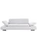 others SOFA 2,5-Sitzer Kaye Bezug Veloursstoff Metallfuß verchromt / creme