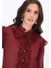 faina Women Blouse in burgundy