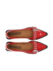 Bianco Ballerinas in Red Nappalak