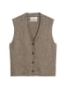 Marc O'Polo Tweed-Cardigan regular in shaded brown melange