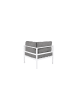 ebuy24 Gartensofa Copacabana Weiß 74 x 74 cm