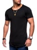 behype T-Shirt DUST in schwarz