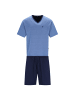 hajo Pyjama in Blau