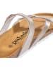 Palado Pantoletten Cres Metallic in Beige