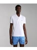 Napapijri Polo "Elbas Jersey" in Weiß
