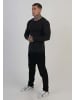 SikSilk Langarmshirt Marl in Black