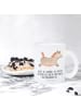 Mr. & Mrs. Panda Tee Tasse Pferd Springen mit Spruch in Transparent