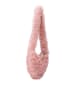 myMo Damen Tasche Mit Teddyfell in ROSA