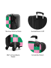 NoBoringSuitCases Suitcase, Handgepäck, Koffer, Trolley, Reisekoffer Karierter Druck in